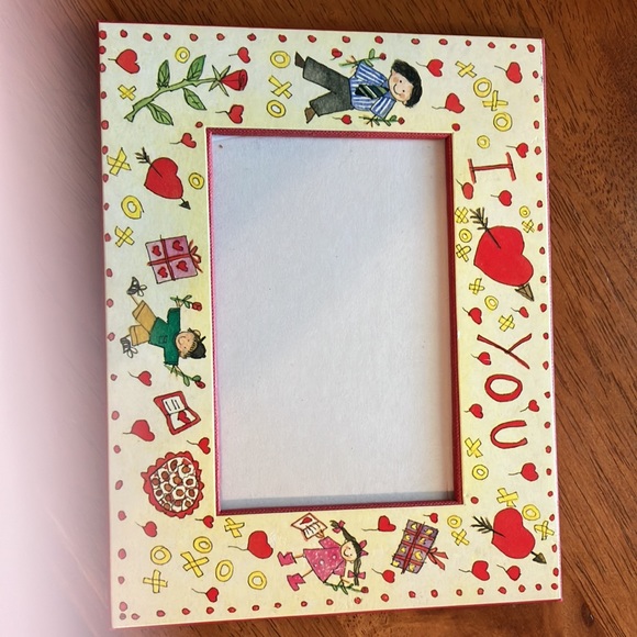 Sweet set of 3 “I love you” picture frames, very good condition! - Picture 9 of 15